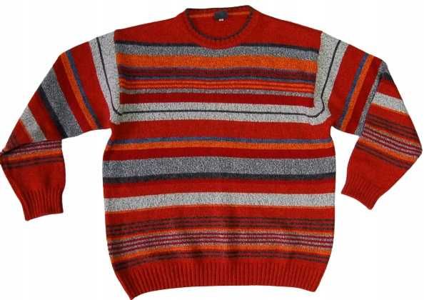ENGBERS 52 sweter męski jak nowy wełna ciepły 10D90