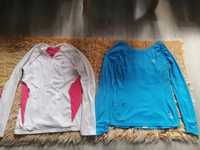 2 bluzki Adidas termoaktywne roz S wysyłka gratis