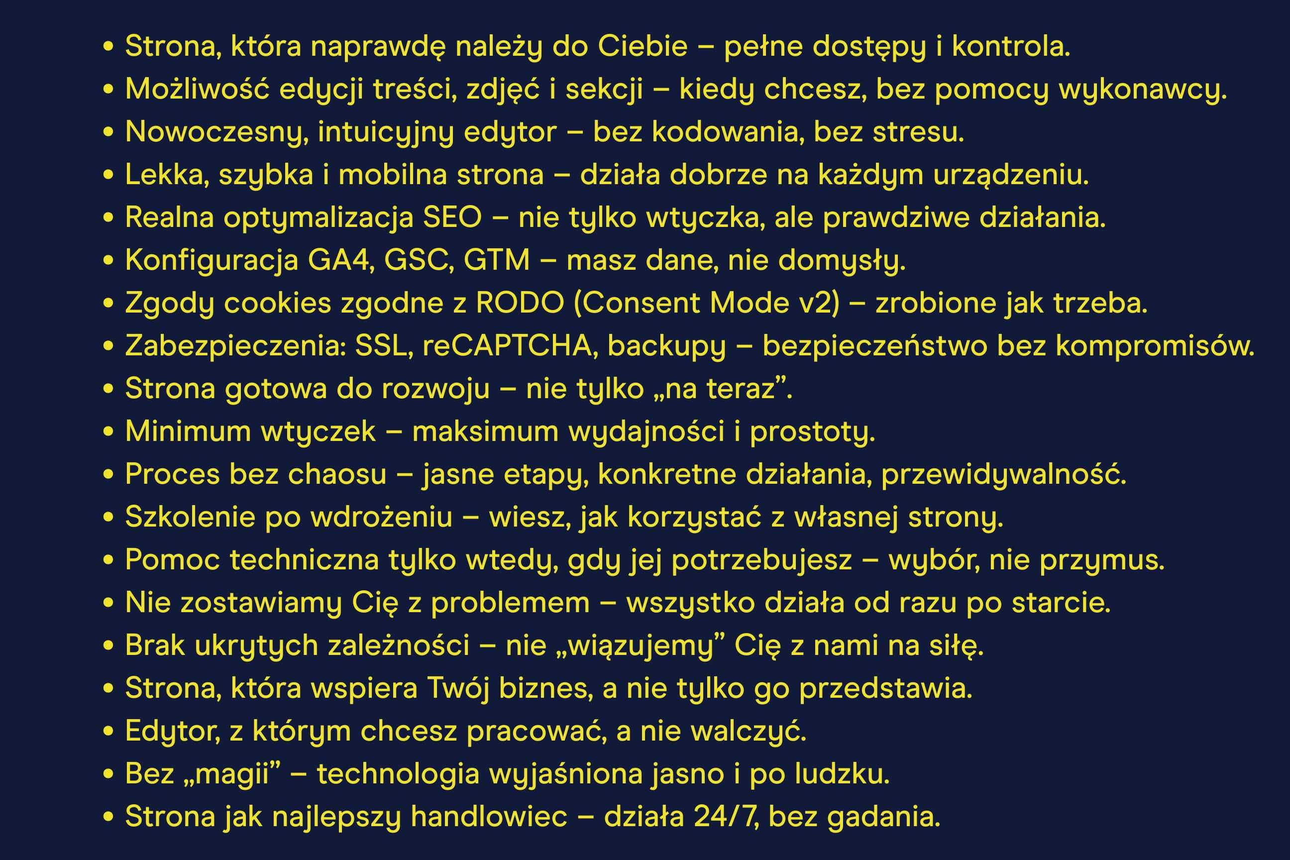 Tworzenie stron internetowych bez chaosu, zależności i rozczarowań