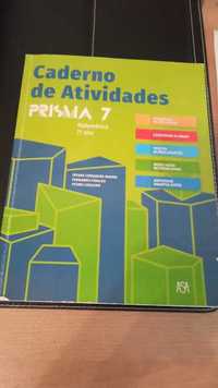 Caderno de atividades de matemática  7º ano