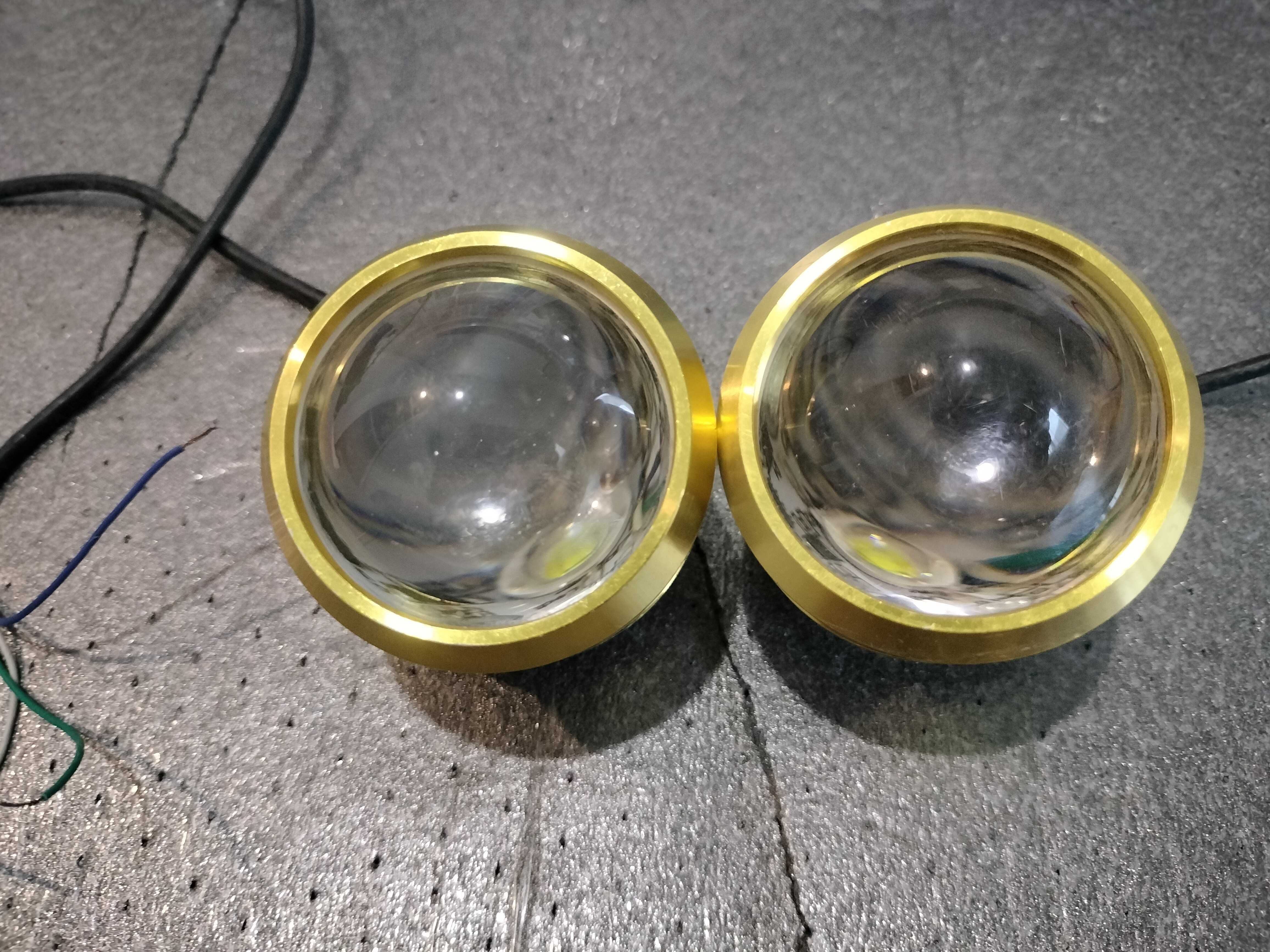 luzes olho de boi 12v Moto