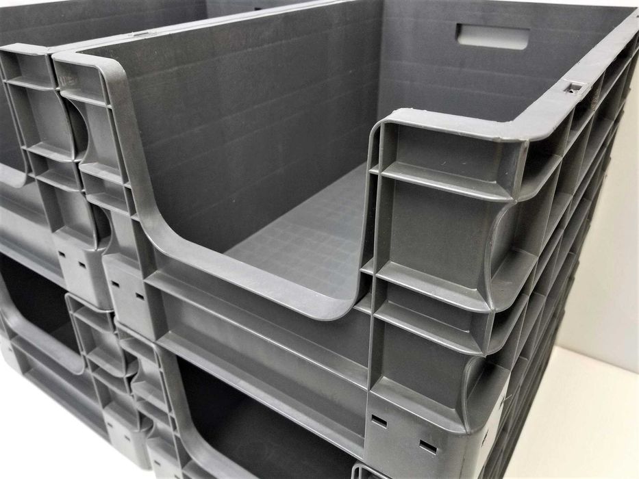 Pojemnik Magazynowy 50x30x23cm Plastikowy Kuweta Skrzynka Warsztatowy.
