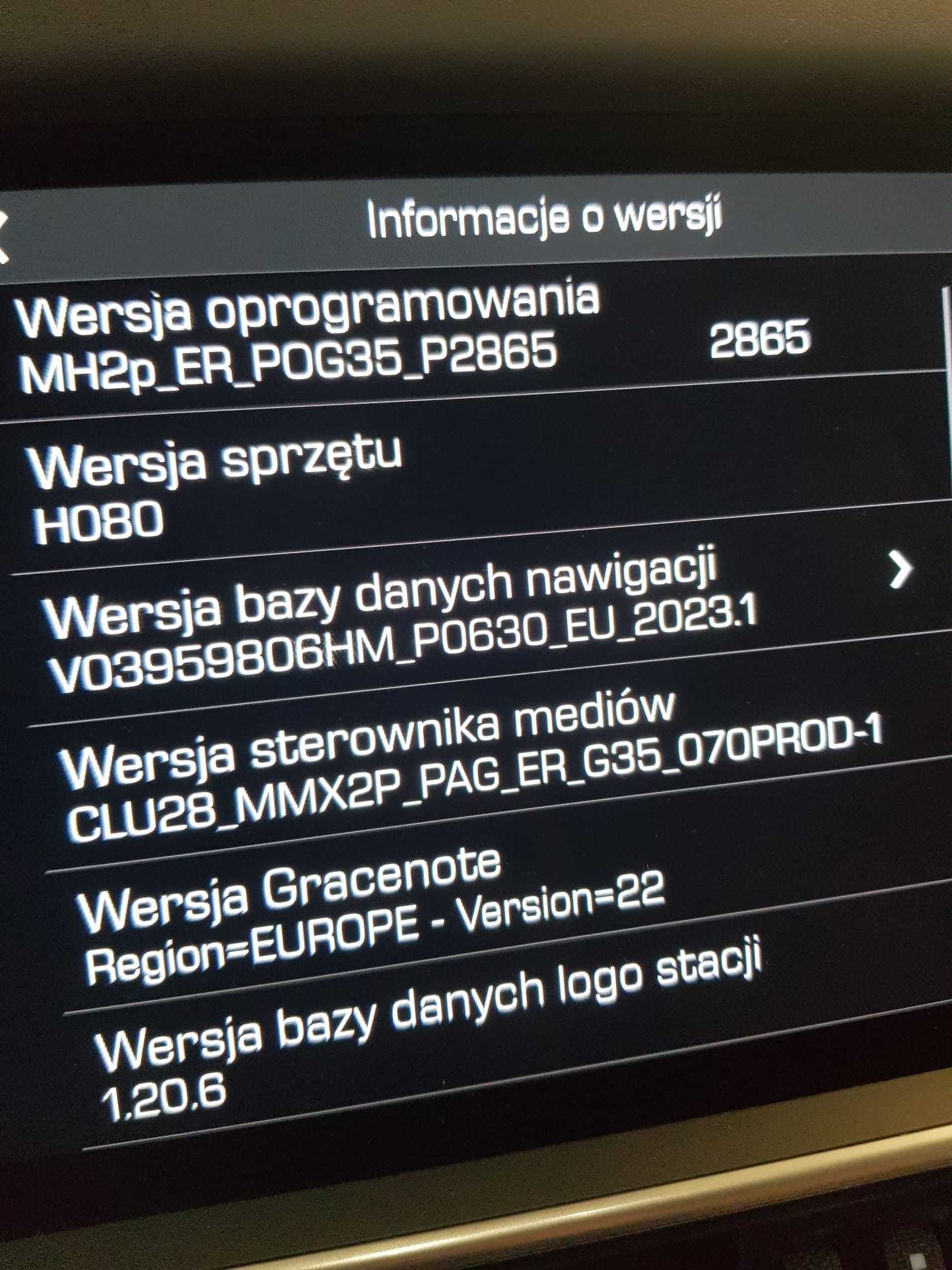 Polskie MENU Konwersja MIB2 2.5 3 MH2P MS2P Audi VW USA EU ZDALNIE