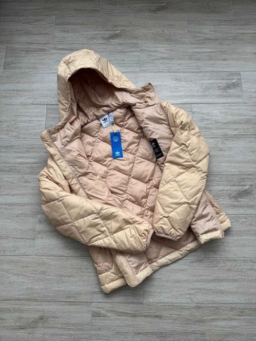 США! Теплі жіночі пуховики Adidas Down Quilt Puff HL9207 Оригінал XS,S