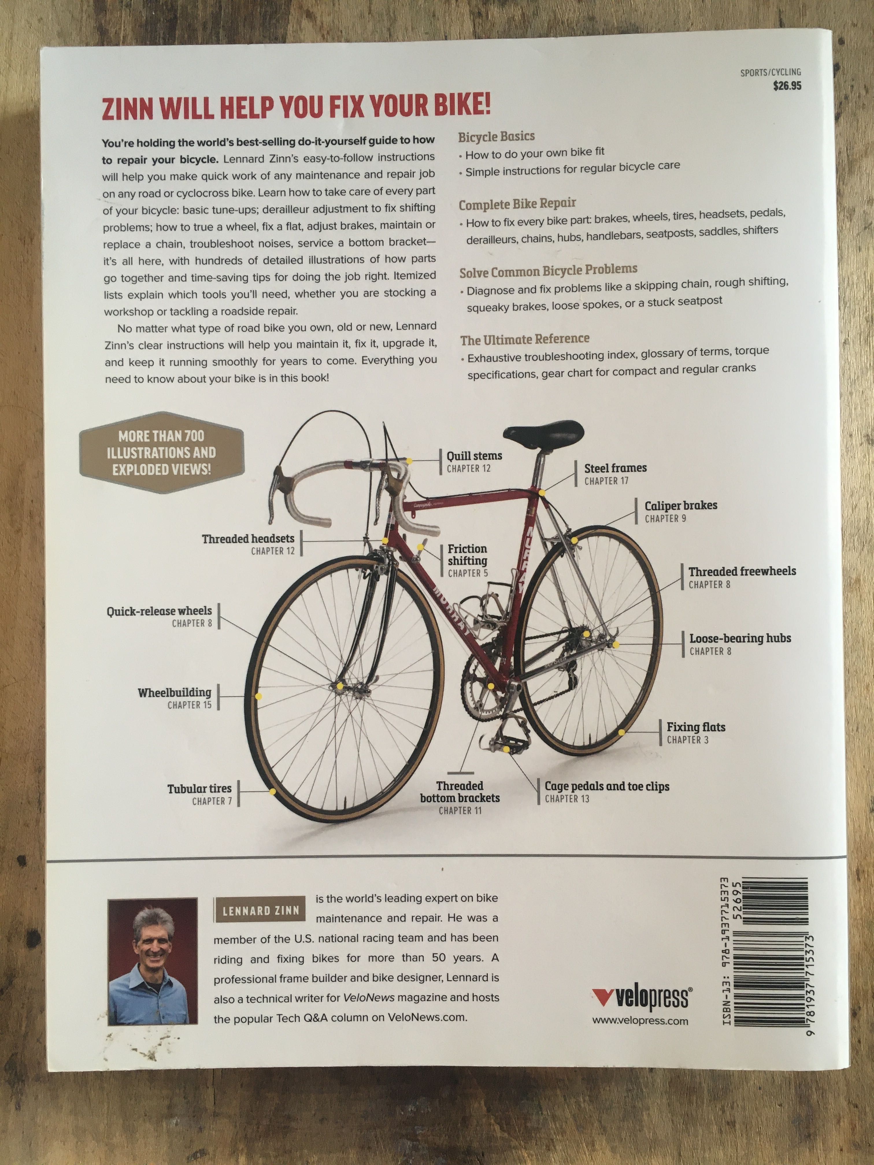 Żnin & The Art of Road Bike Maintenance 5th edition 2016