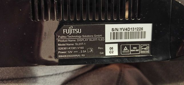 monitor Fujitsu 23" LED Fujitsu SL23T-1 z głośnikami full HD