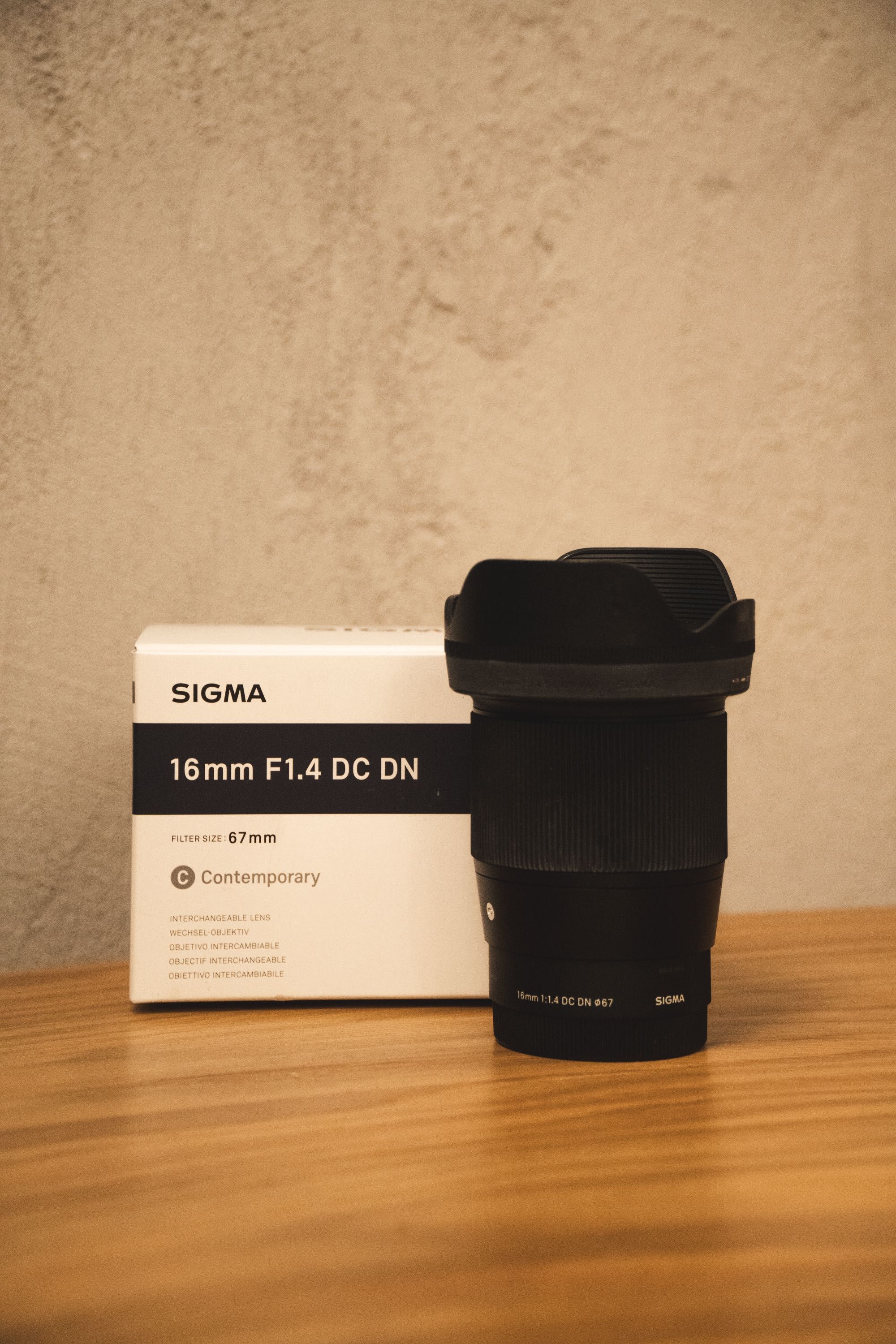 Obiektyw Sigma 16 mm F1.4 DC DN Sony E