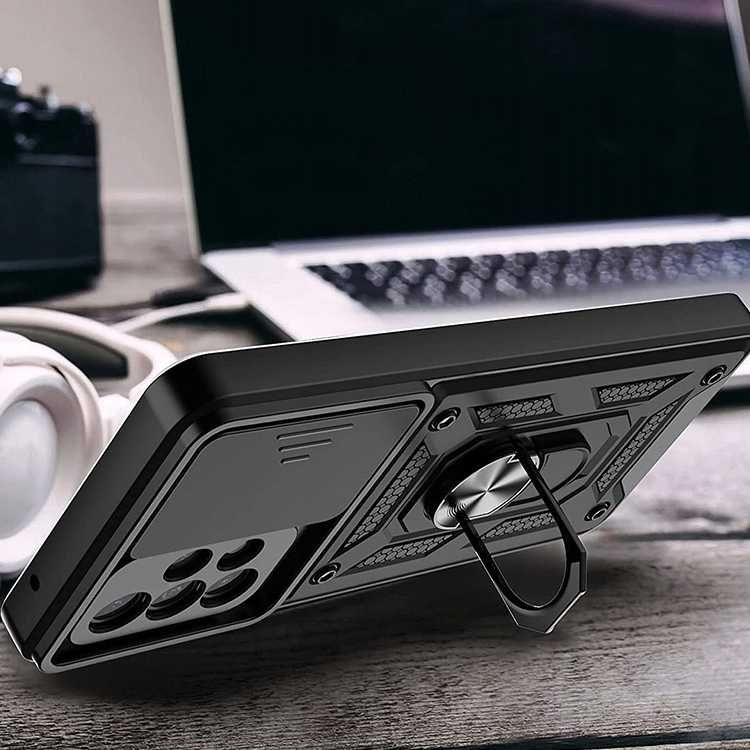 Etui Pancerne do Samsung Galaxy A51 + Szkło Hartowane