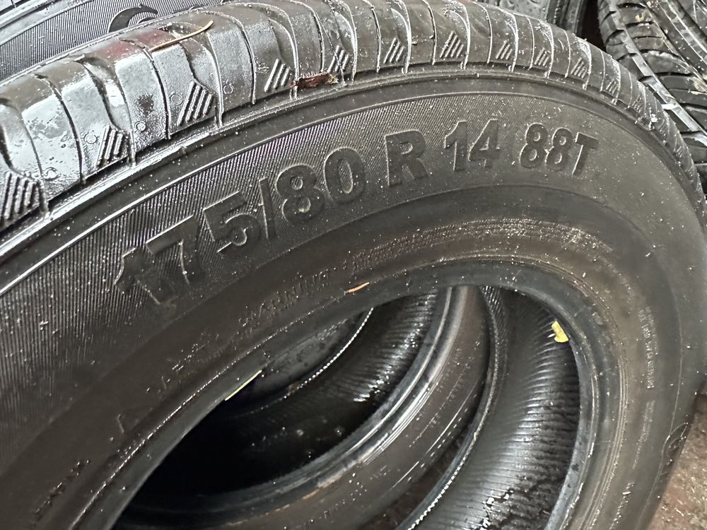 Шини 175/80 R14 або 195/70 R14 комплект на скудо