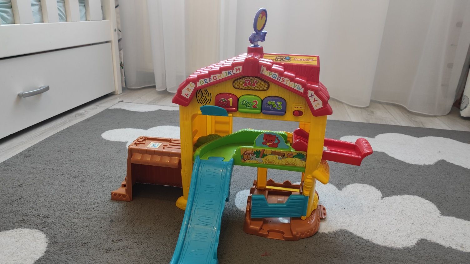 VTech tut tut farma + 3 zwierzątka