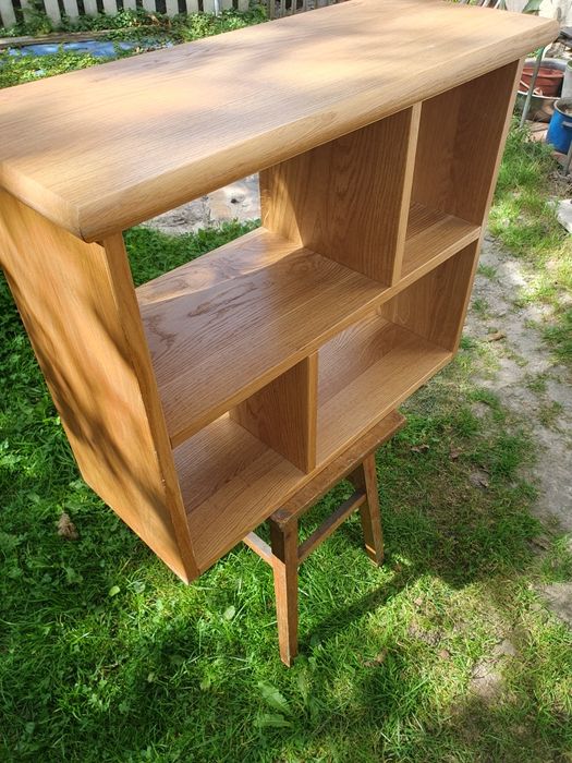 Półka dębowa półka na książki półka pokojowa dekoracja pokoju