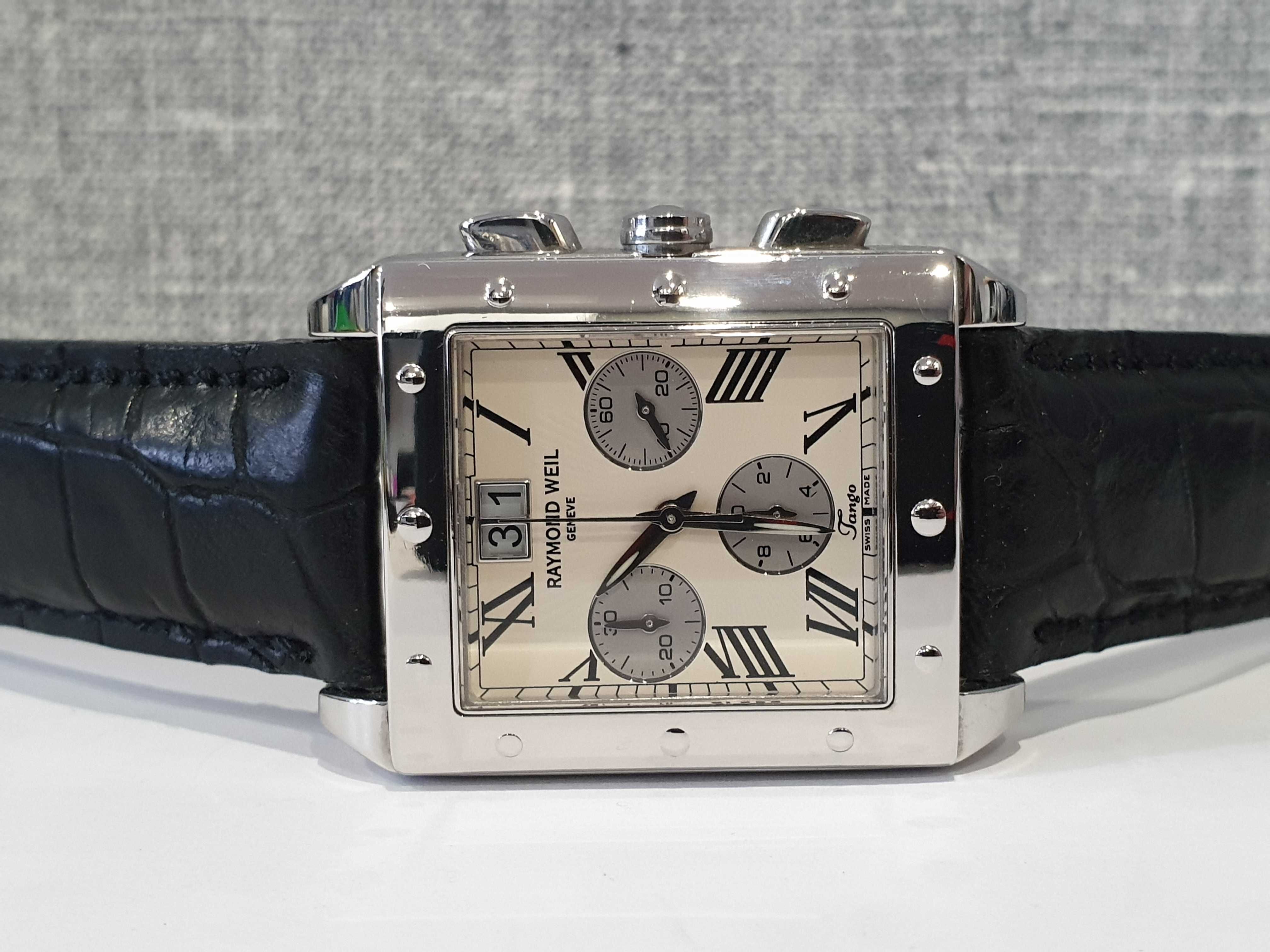 Мужские часы годинник Raymond Weil Tango 4881 Chronograph