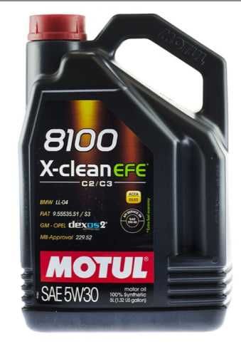 Моторна олива масло Motul 8100 EFE X Clean 5W30 5л   France    109471