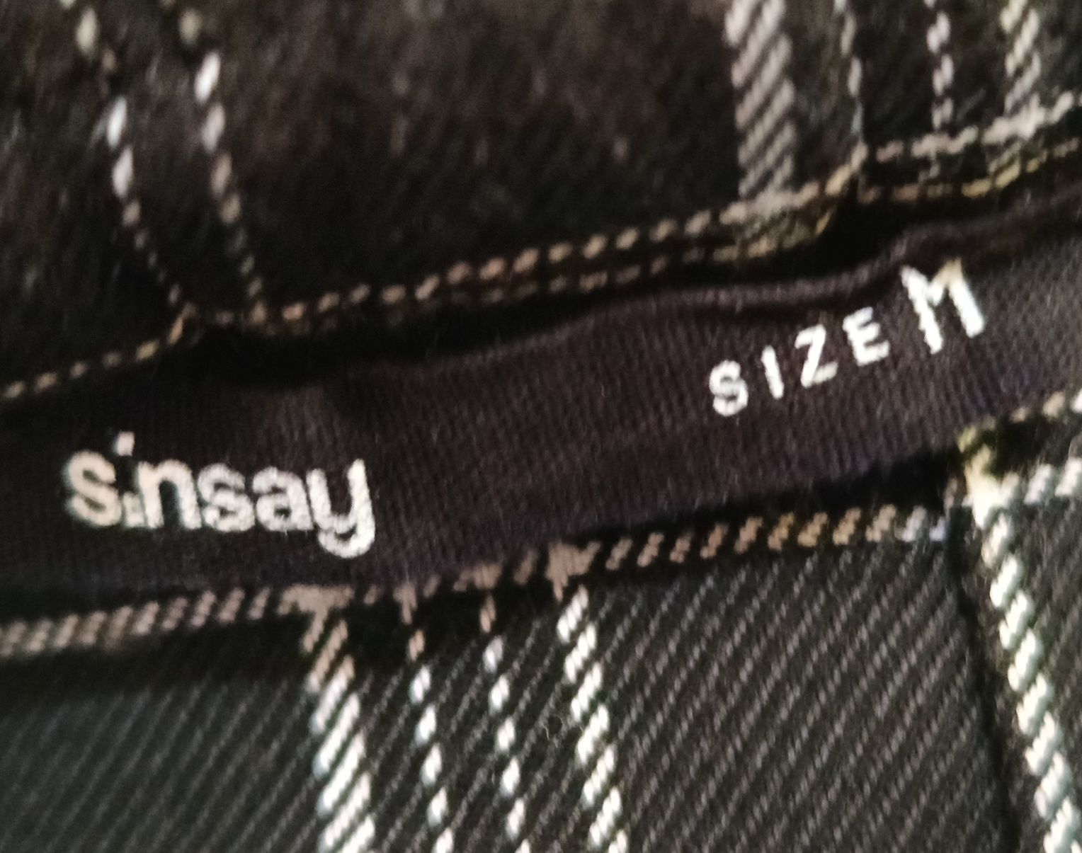Spodnie w kratę Sinsay r.38/M