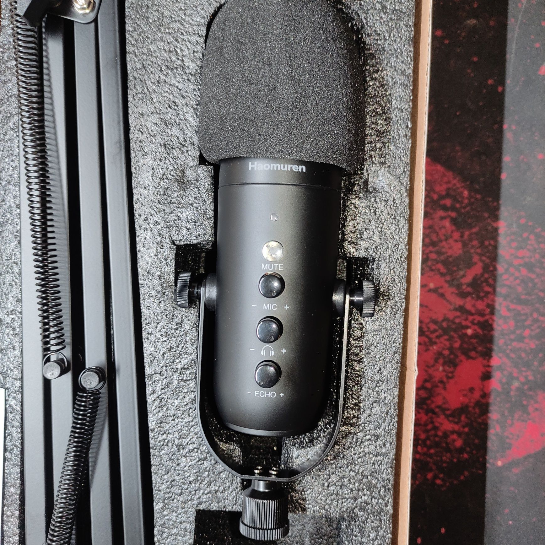 Микрофон Haomuren K66S-C ZealSound K66S-C USB-микрофон, конденсаторный