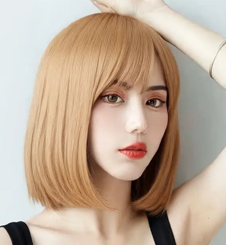 Peruka jasny złoty blond