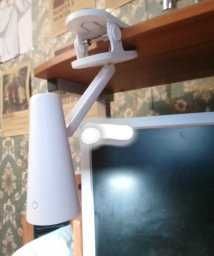 Настольная лампа Clip Lamp 3.5W White с аккумулятором 3000 mAh