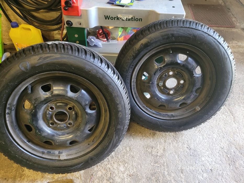 Hyundai 14 cali koła opony zimowe Firestone Winterhawk 4 175/65 14