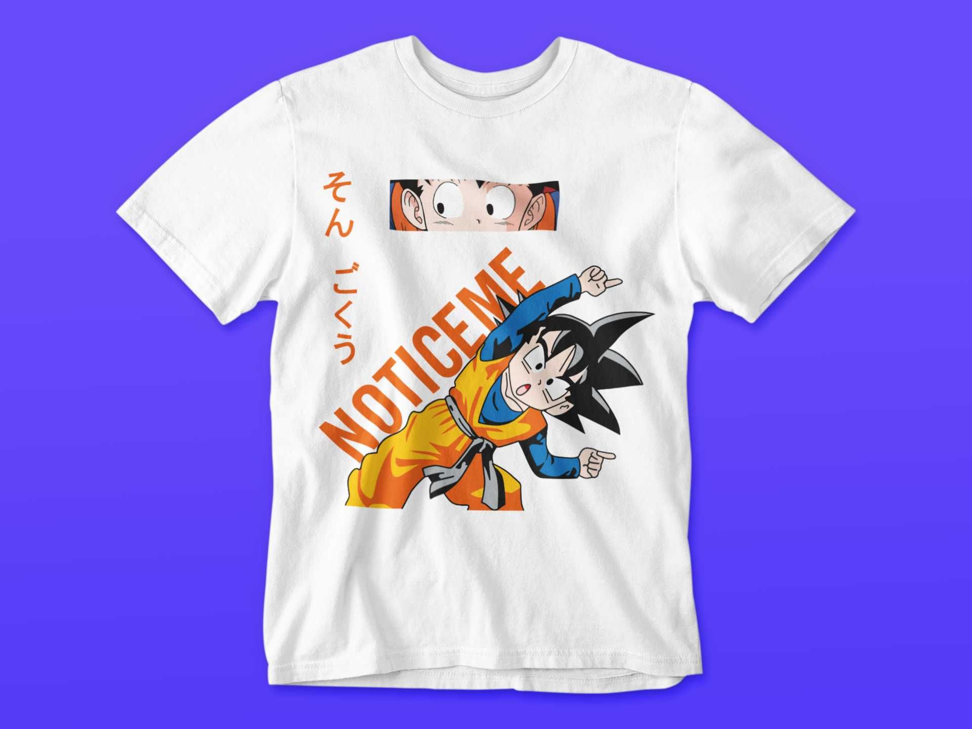 T-Shirt Personalizada Goku Fusão Dragon Ball Z #2020