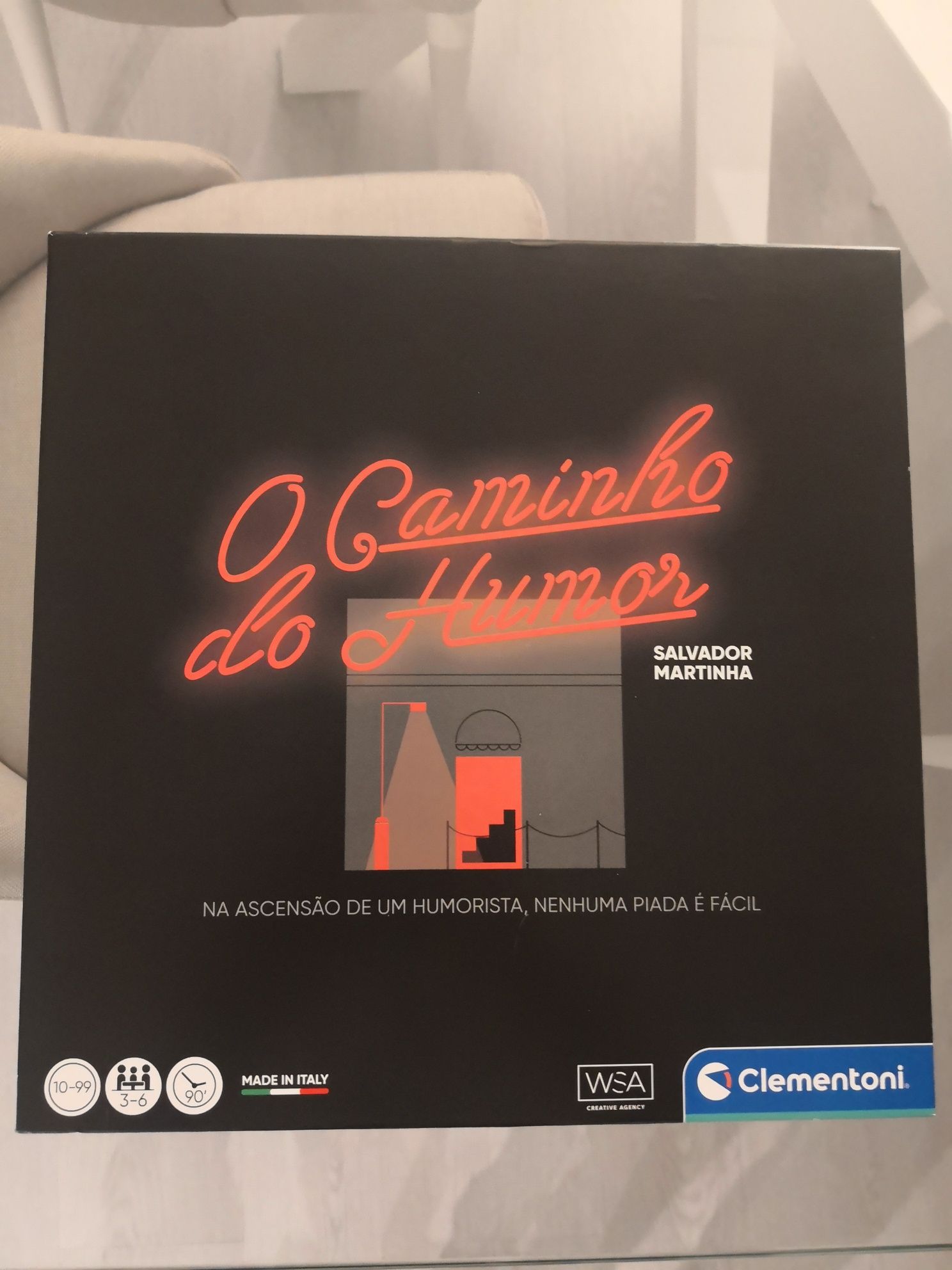 Jogo de tabuleiro "O Caminho do Humor"