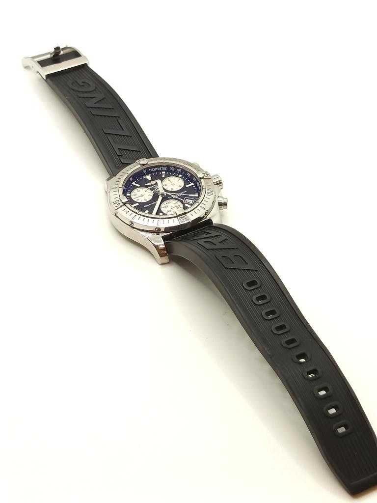 Męski zegarek Breitling Chrono Colt Czarny/Guma Ø41 mm
