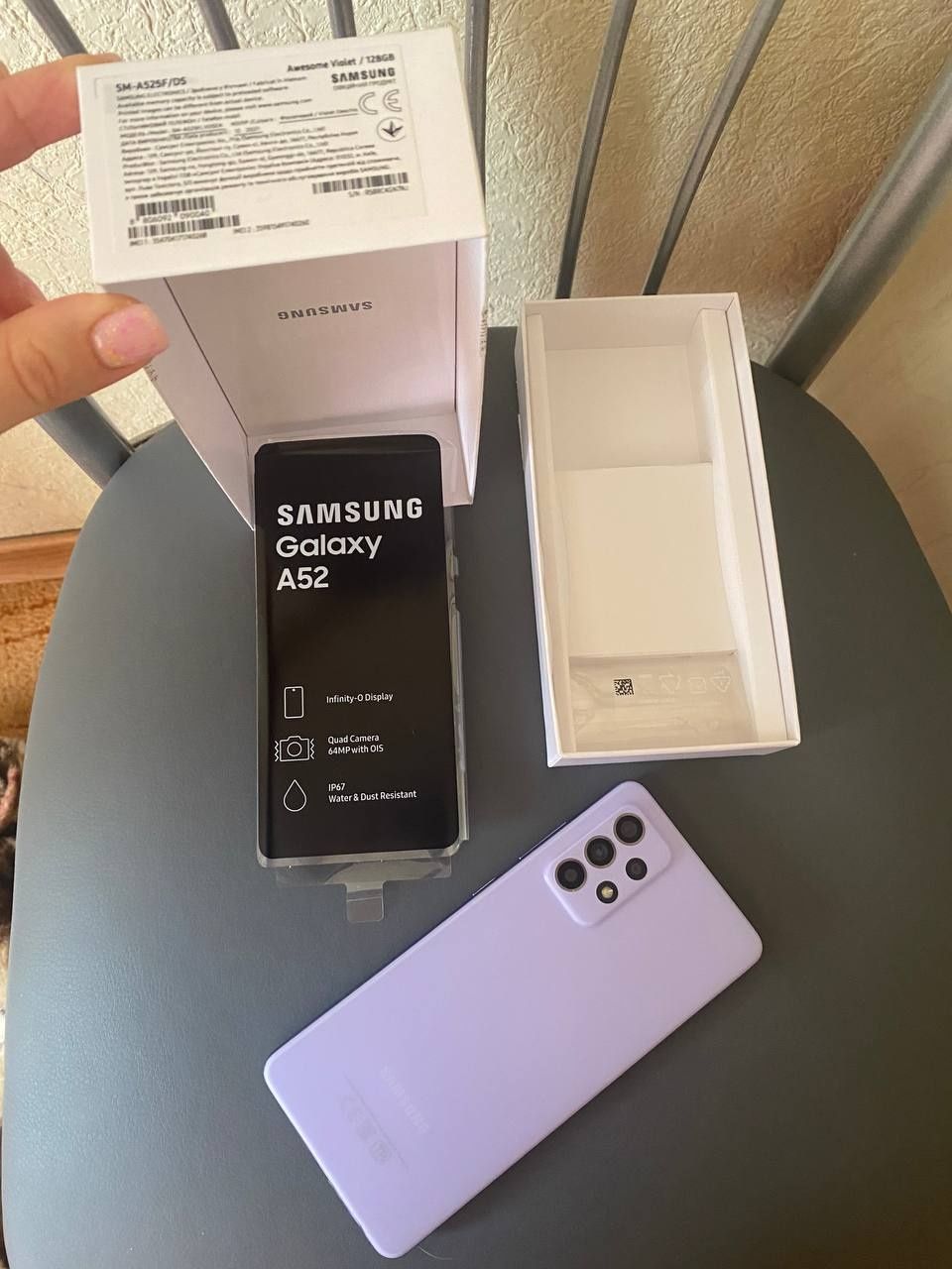 Смартфон Samsung Galaxy A52, 4гб/128гб