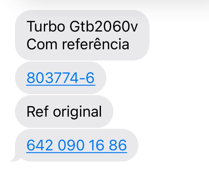 Turbo Gtb2060v usado
