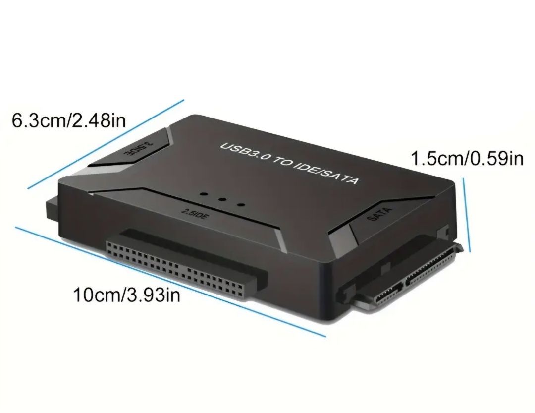 Adapter USB 3.0 do HDD i SSD 2.5" 3.5" IDE SATA