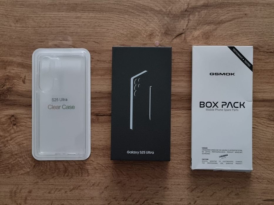 Samsung Galaxy S25 Ultra 12/256 Titanium Black! Nowy! Gw 24mc! GRATISY