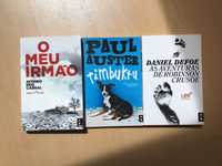 Livros da coleção BIS - Reis Cabral, Auster e Defoe (portes incluídos)