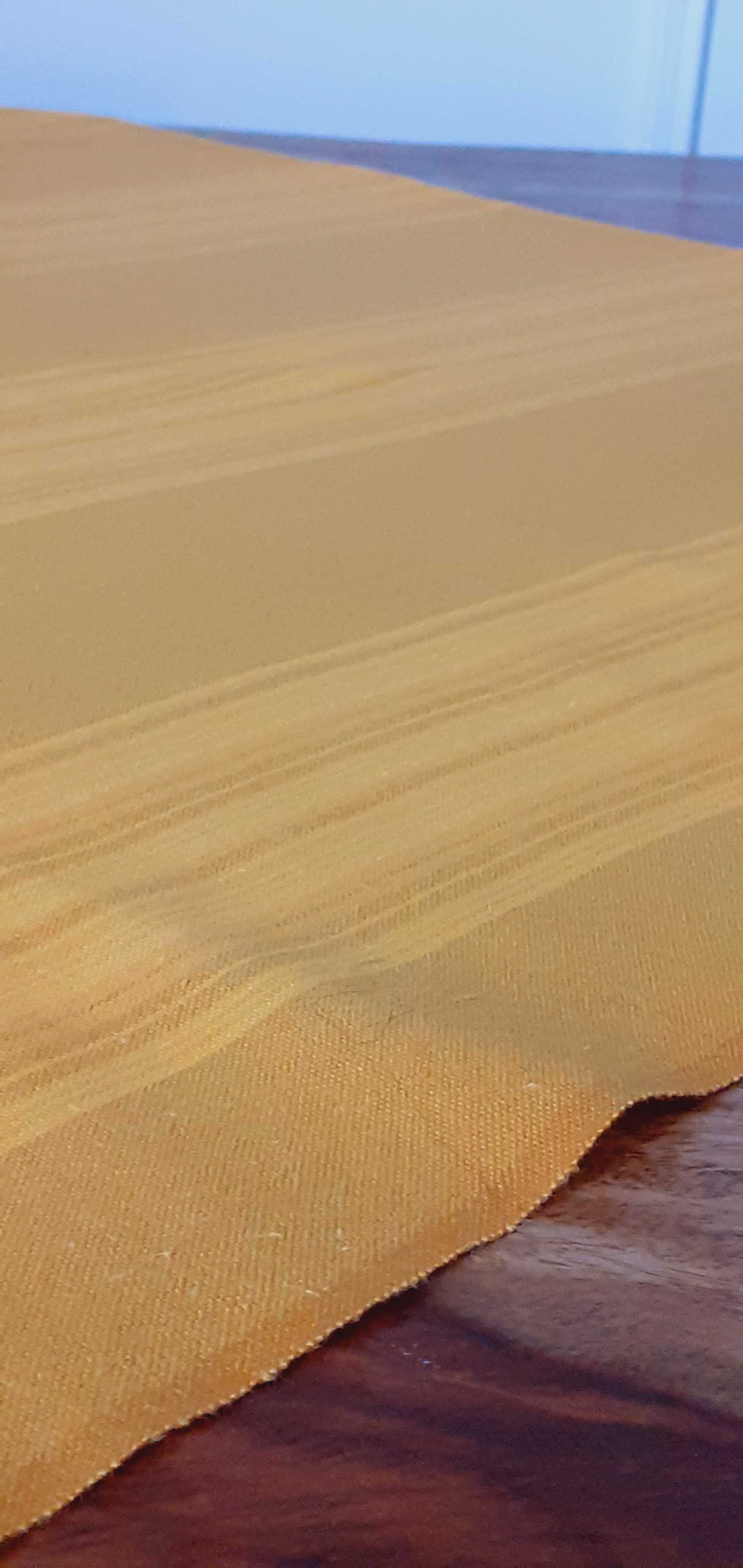 Obrus serweta bawełniana kolor musztardowy pasy