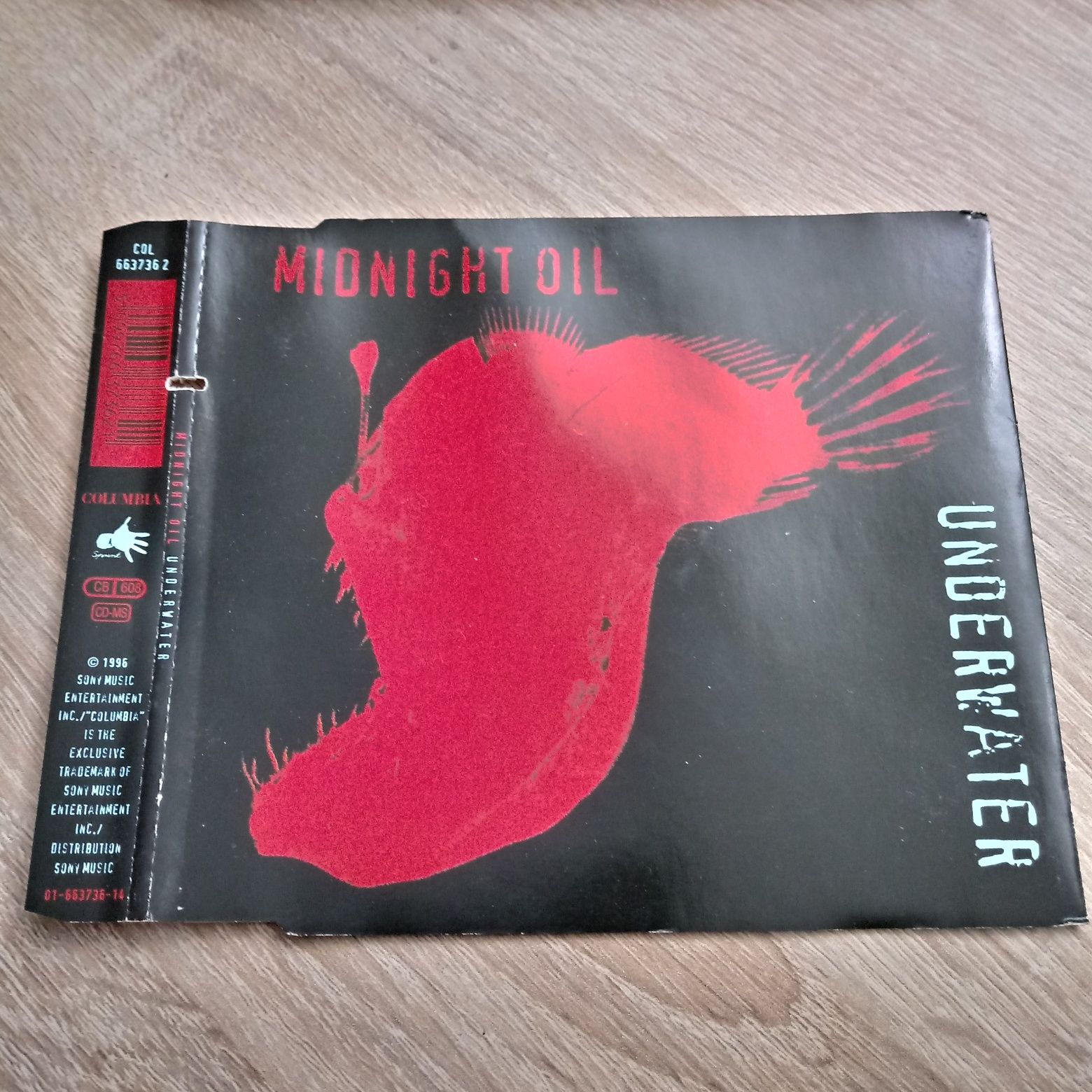 Midnight Oil - Underwater CD 1996 Maxi-Single