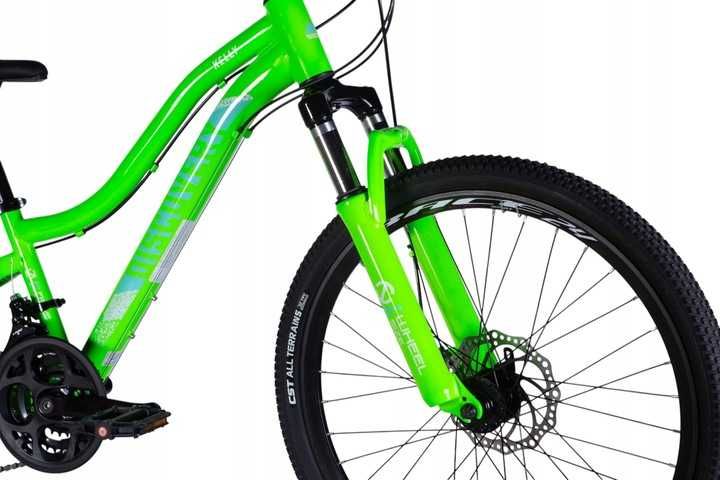 ROWER GÓRSKI MTB 24 CALI na komunię AMORTYZACJA hamulce tarczowe