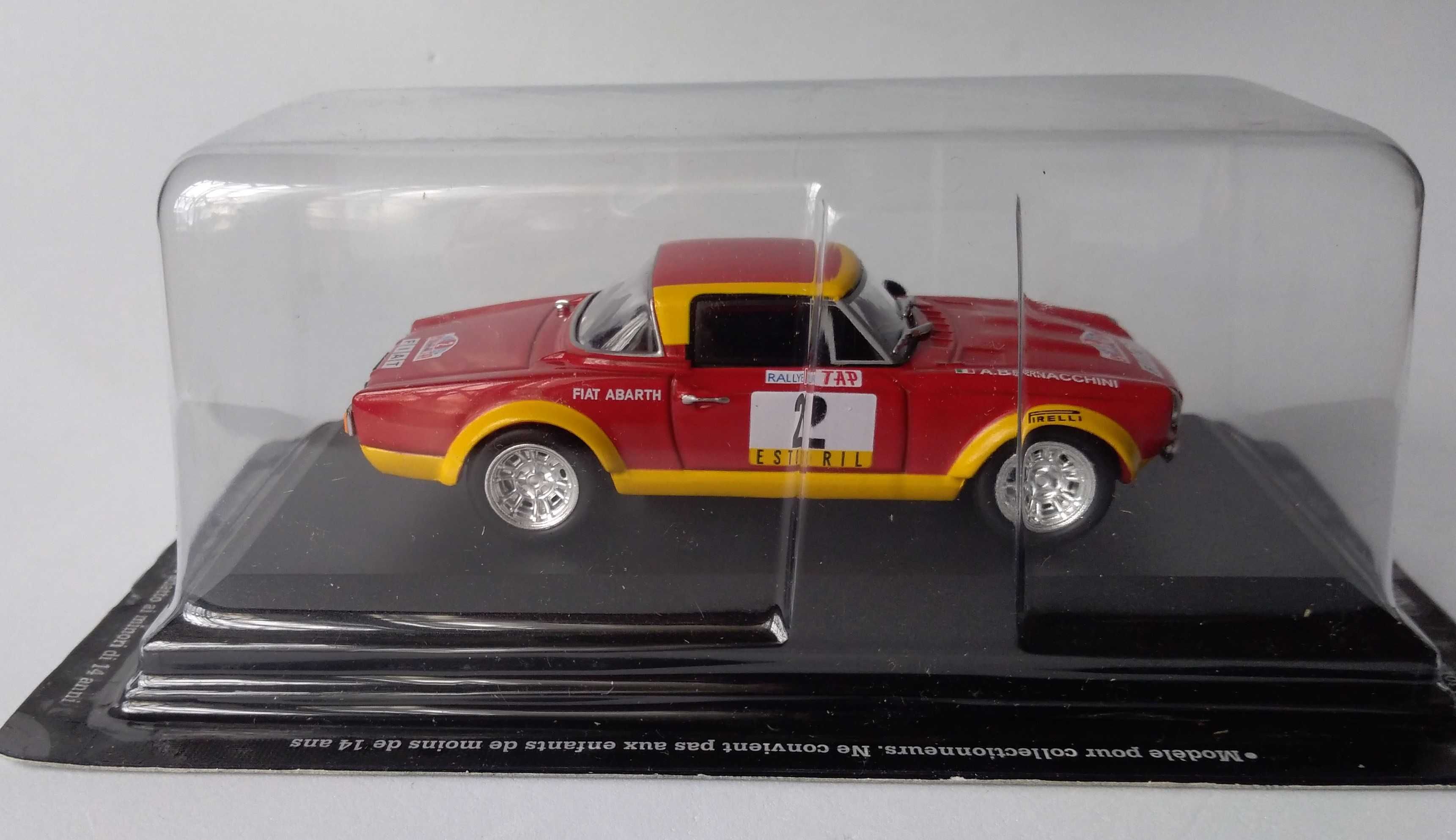 Fiat 124 Abarth, vencedor  Rally de Portugal de 1974, piloto R. Pinto