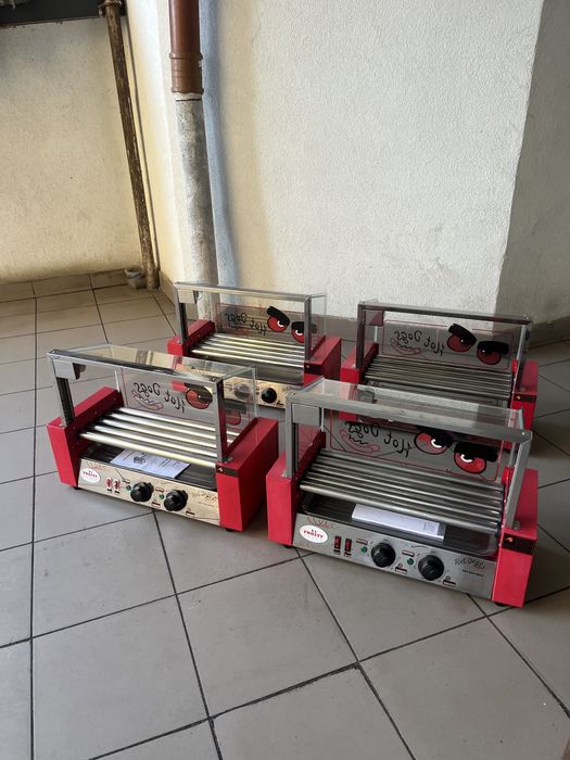 Гриль Роликовий Професійний для сосисок Frosty на 5 роликів Італія