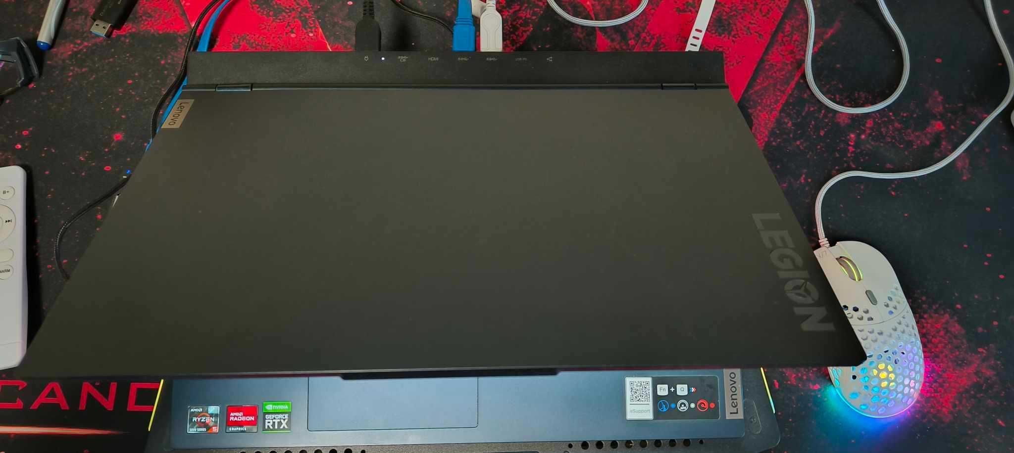 Lenovo Legion 5 144hz RYZEN 7 5600H 16GB 1 TB SSD RTX 3060 moc 130W