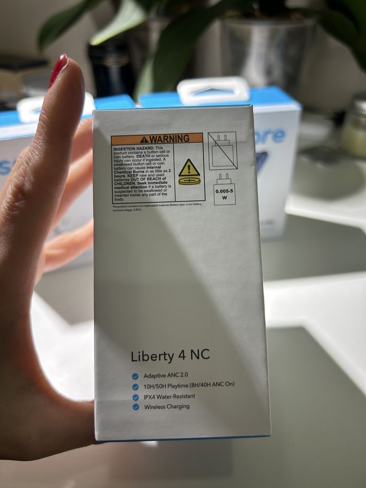 Нові бездротові навушники Anker Liberty 4 NC Soundcore anc шумодав