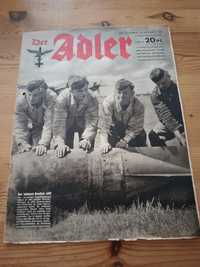Stara gazeta Adler 1943r