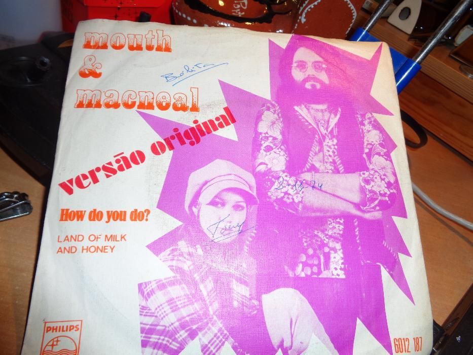 Disco Single Mouth & Macneal versão original How do you do? usado