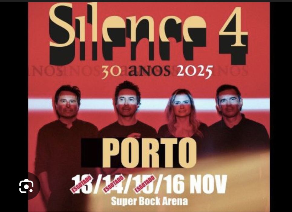 Bilhete Silence4 13/11