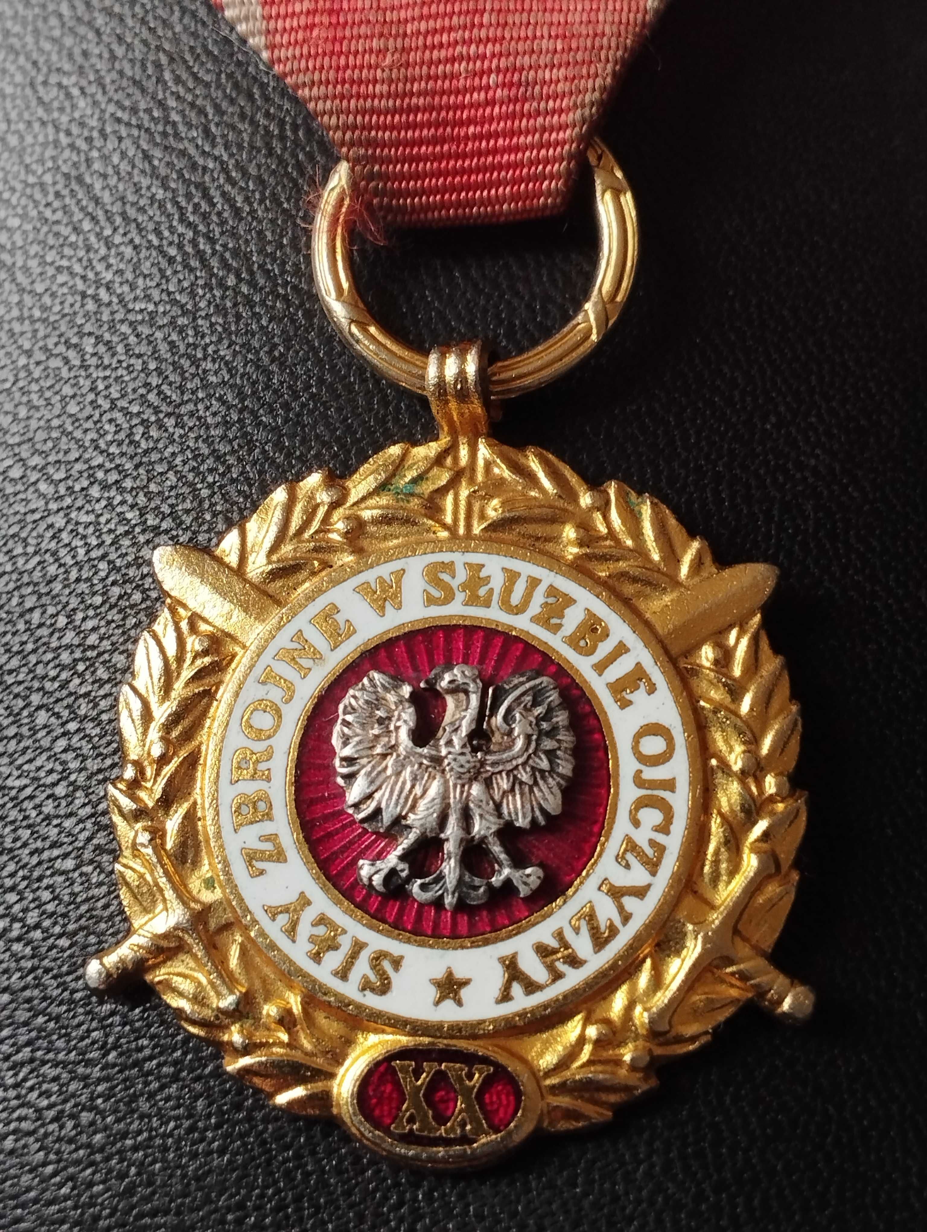 medal - odznaczenie siły zbrojne w służbie narodu XX-LECIE