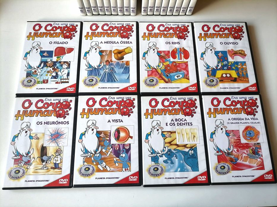 Dvds Era uma vez o corpo humano Desenhos Animados