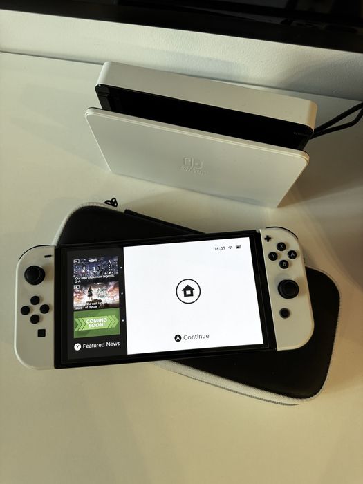 Nintendo Switch OLED biały (bez gier)