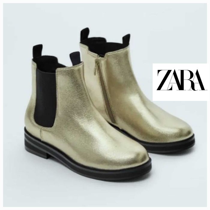 Ботинки деми Zara р.37 девочке подростковые Зара.