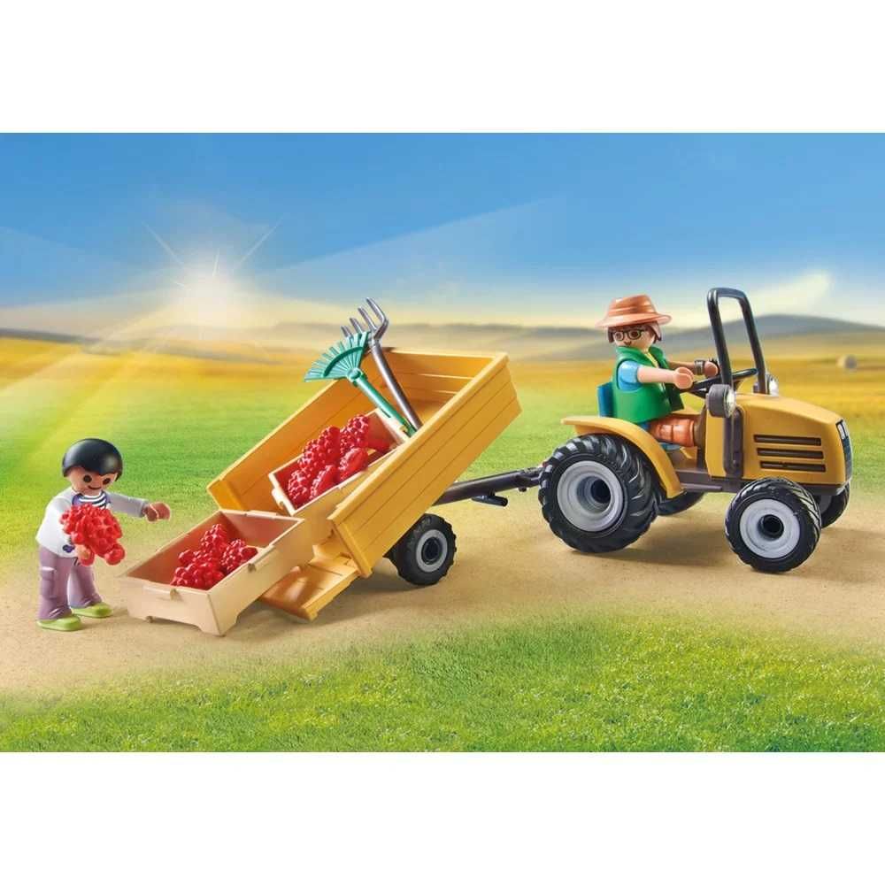 Playmobil Cpontry 71442 Traktor z przyczepą i zbiornikiem na wodę