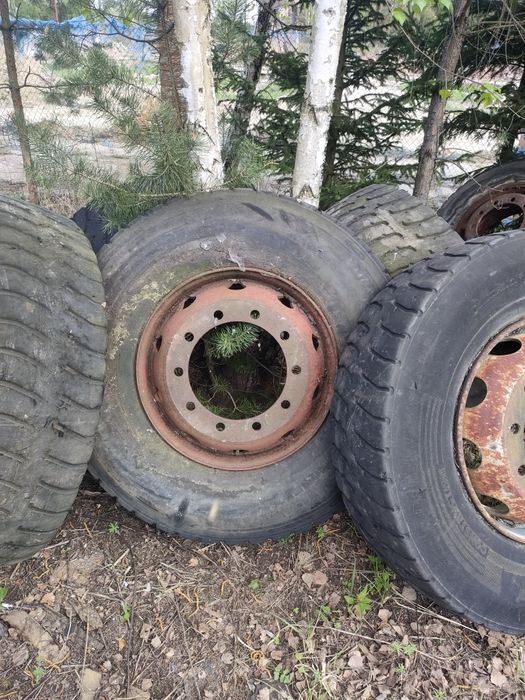 Felgi jelcz ciężarówka plus opony 7szt ~315/80 R 22,5 Jelcz Styer