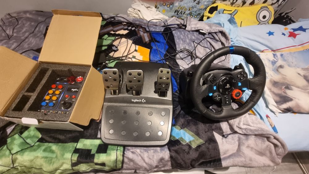 pXn CB1+kierownica logitech G29