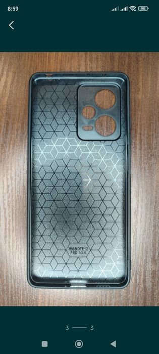 Чохол для Xiaomi Poco X5 / Note 12 5G 
Сірого кольору. 
З