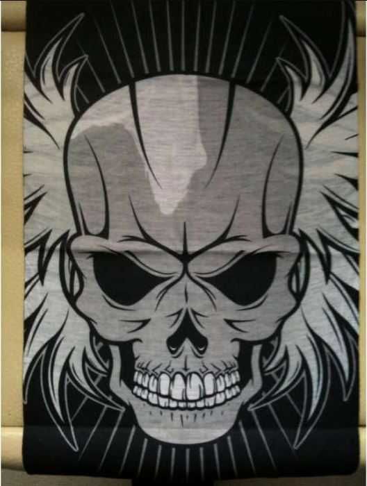 Máscara/ Lenço Skull  Moto