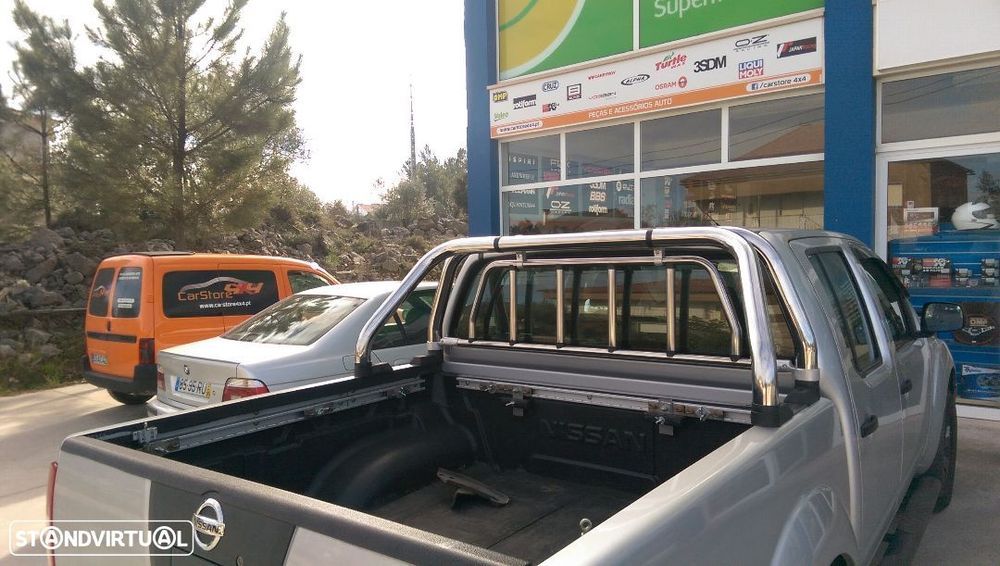 Rollbar Inox Nissan Navara D40 C Proteção Vidro